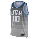 Utah Jazz Trikot Benutzerdefinierte Nike 2025-26 City Edition Grau Swingman - Herren